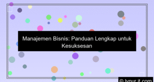 manajemen bisnis