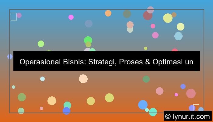 visual operasional bisnis