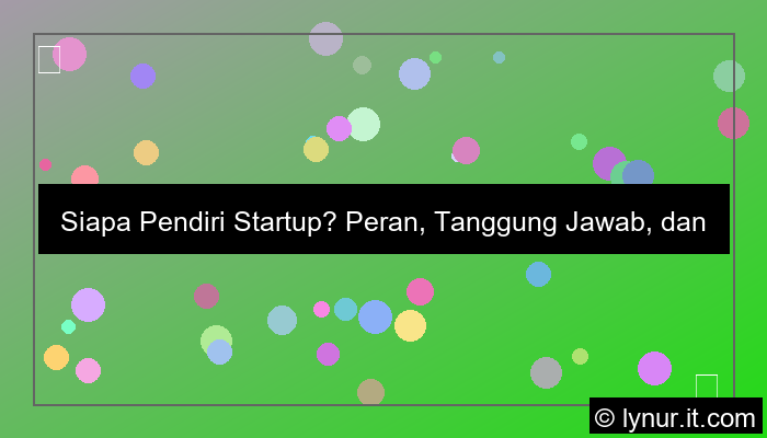 gambar pendiri startup