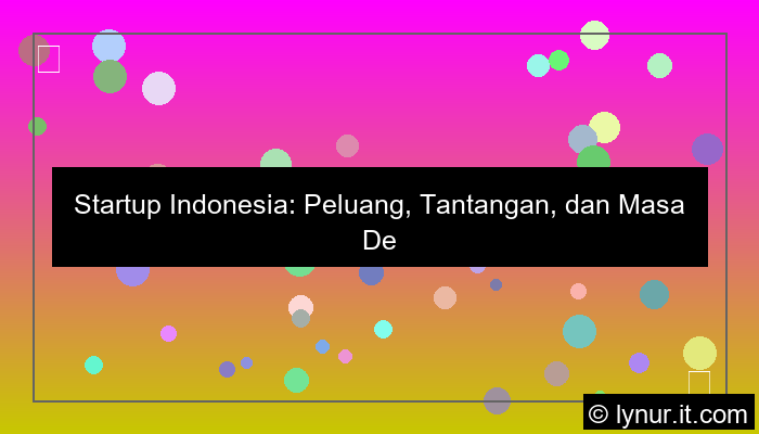 startup indonesia